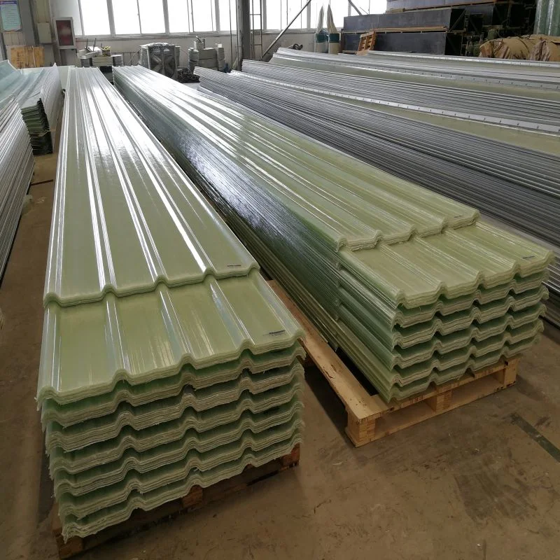 2.0mm fiberglass corrugated composite plastic for FRP roof panel