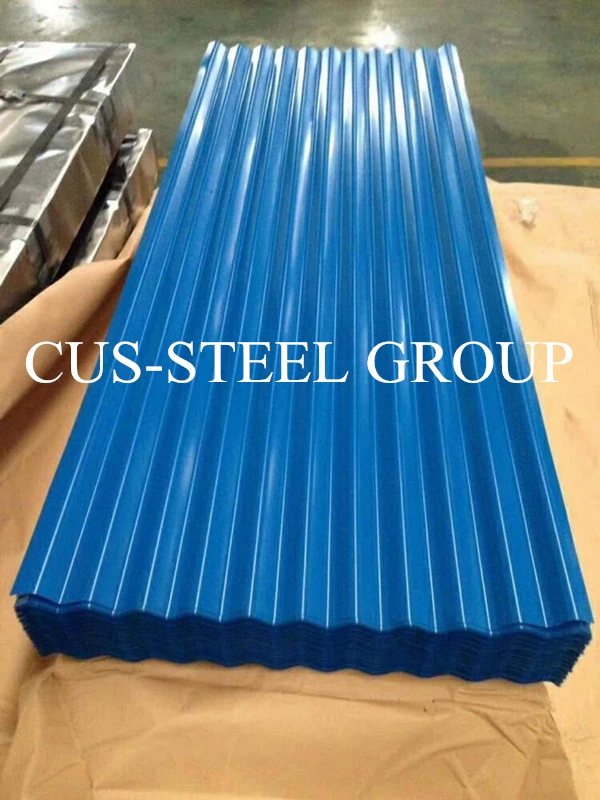 Width 665/800/900mm galvanized steel sheet/color-coated galvanized corrugated roof panel