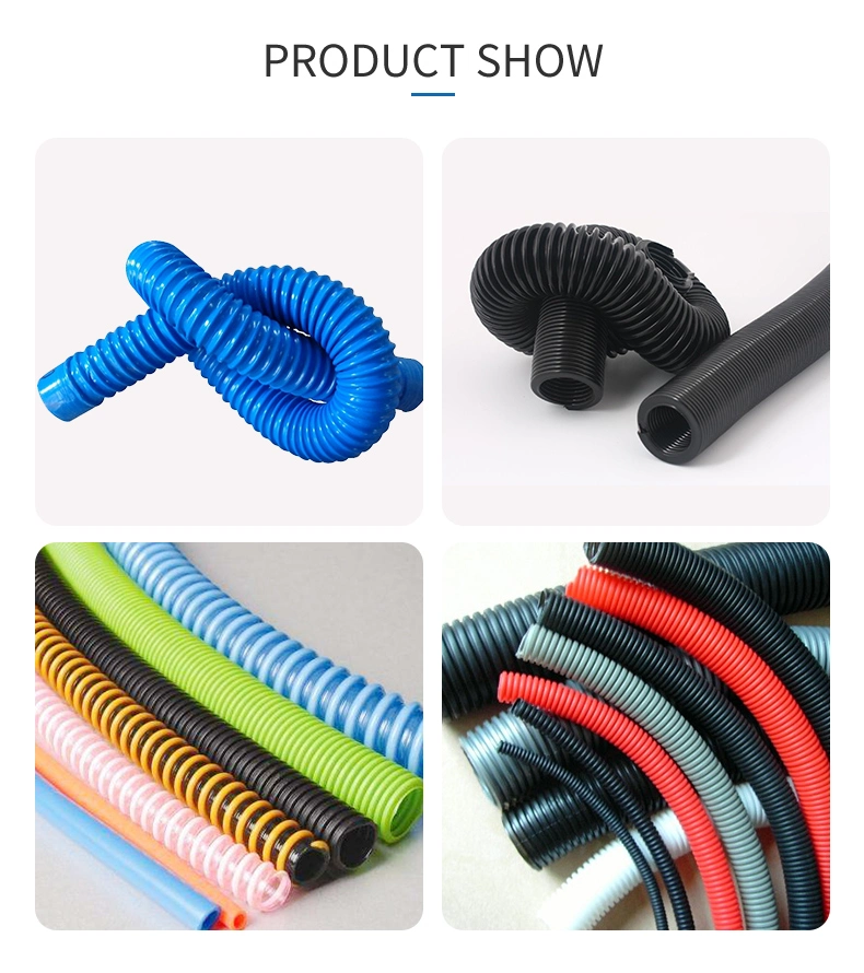 Plastic Machinery Plastic Machine Skr Plastic Corrugated Pipe Extrusion Line Extrusion Machinery Extruder