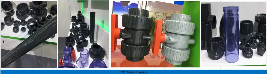 UPVC Plastic Coupling in 12 Inch Size with DIN Standard for Pipe Fitting
