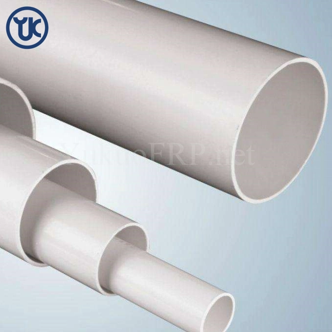 White Plastic 12 16 20 Inch Diameter PVC Pipe for Water Supply and Drainage