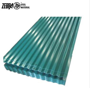 Prepainted Zinc Alloy Coated Corrugated Steel Metal Roof Sheet Ghana Corrugated Roof Sheet