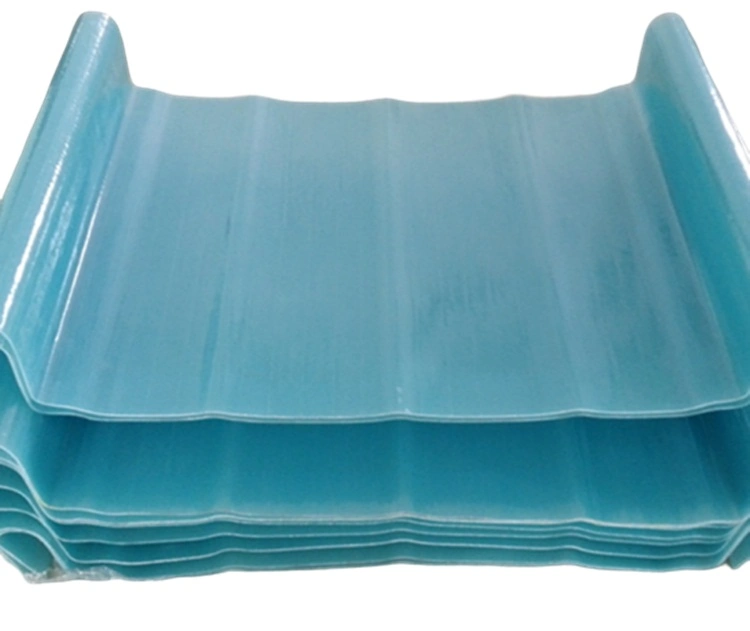 Transparent waterproof glass fiber composite plastic fiberglass corrugated roof panel