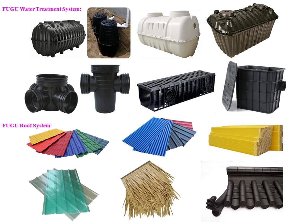 ASA Corrugated Plastic Roofing Tile Coated Synthetic Resin Sheet Anti-Aging Roof Sheet