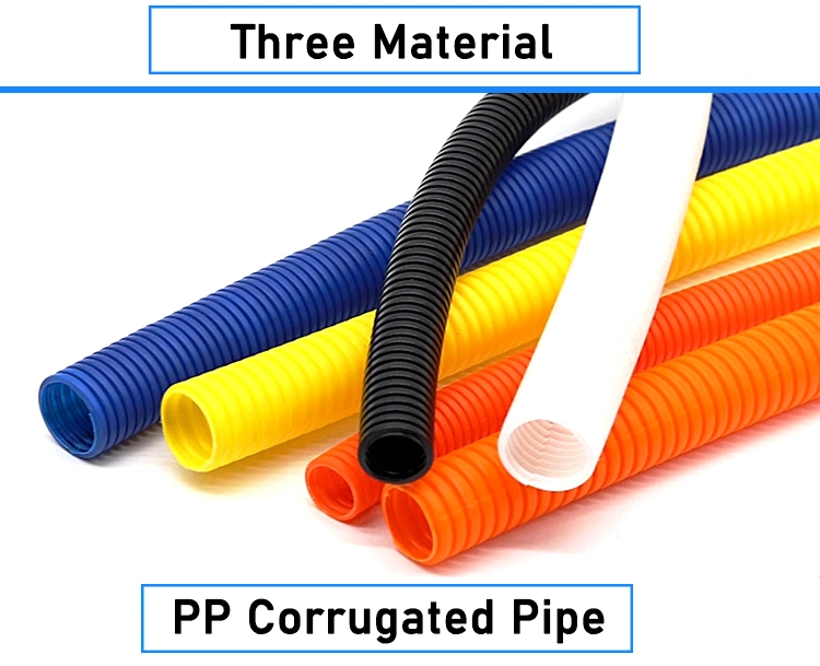 Single Wall PP Material Corrugated Plastic Pipe/Hose/Tube