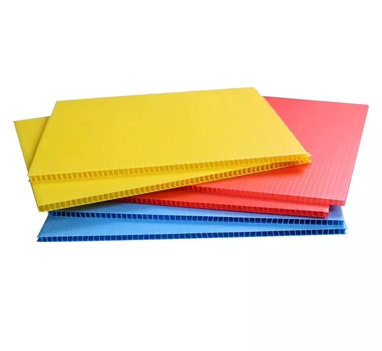 3mm 500GSM 4mm 700g 750g PP Corrugated Plastic Sheet