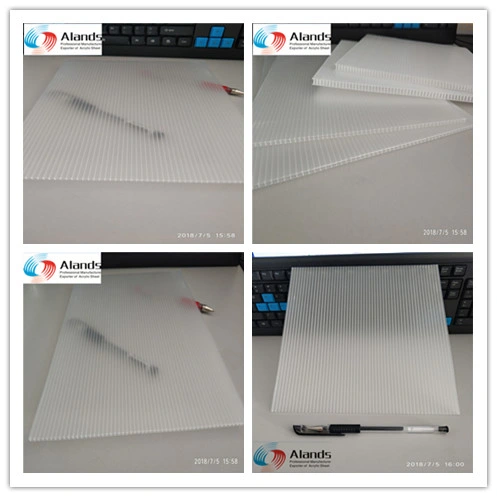 3mm 500GSM 4mm 700g 750g PP Corrugated Plastic Sheet