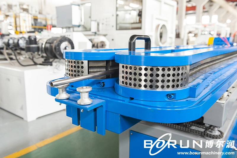 Shrinkable Single Wall Plastic Corrugated Pipe Making Machine for Wash Basin Drain