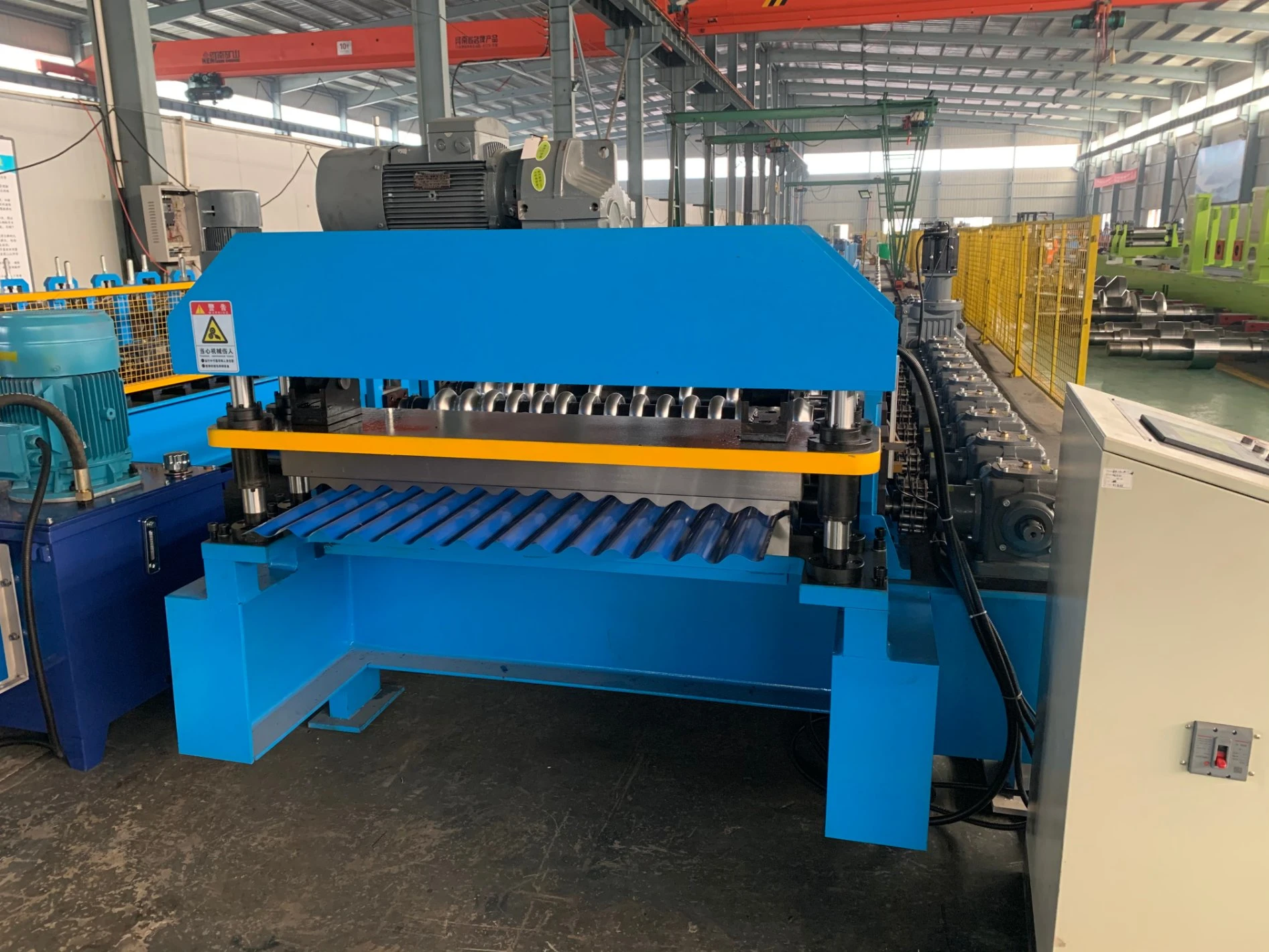 Aluminum Corrugated Forming Corrugated Roof Machine for Corrugated Roof Sheet Manufacturing