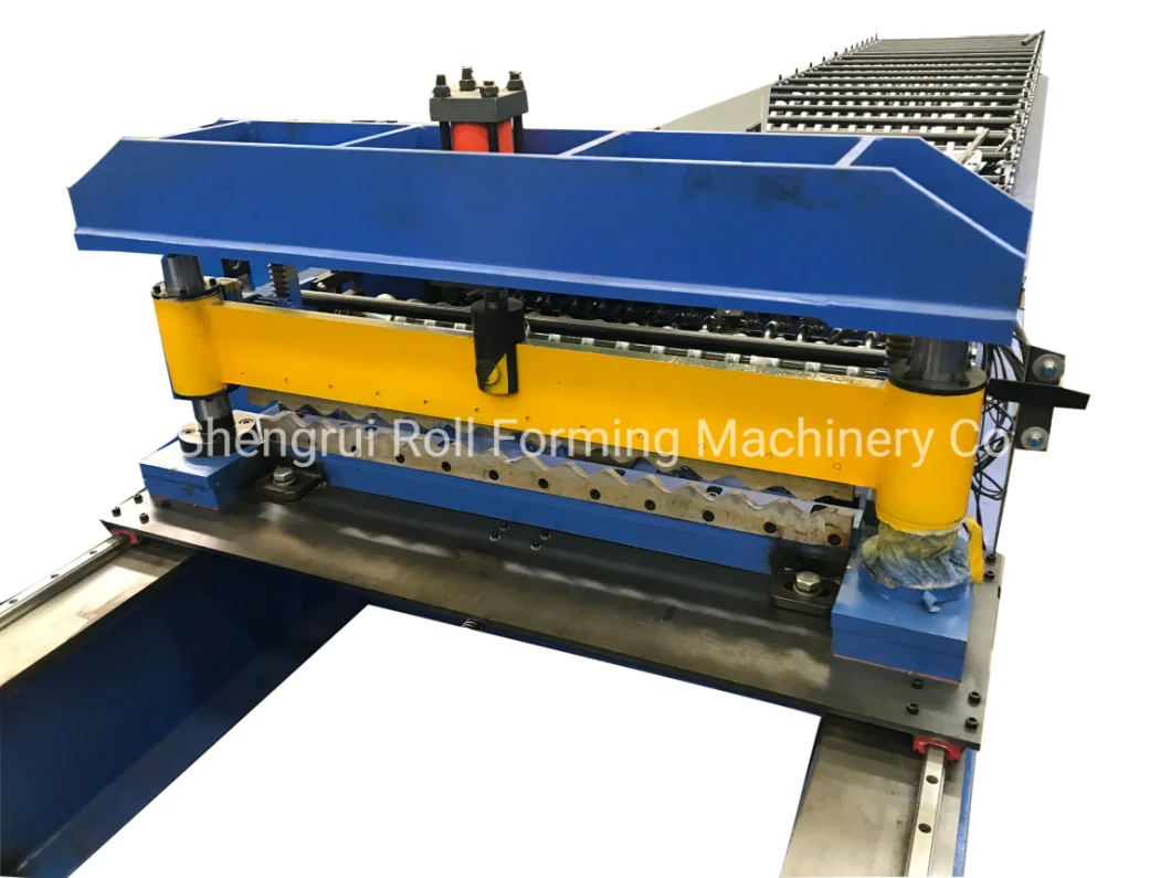 Metal Sheets Corrugated Roofing Making Machine, Roofing Trapezoid Sheets Forming Machine Factory