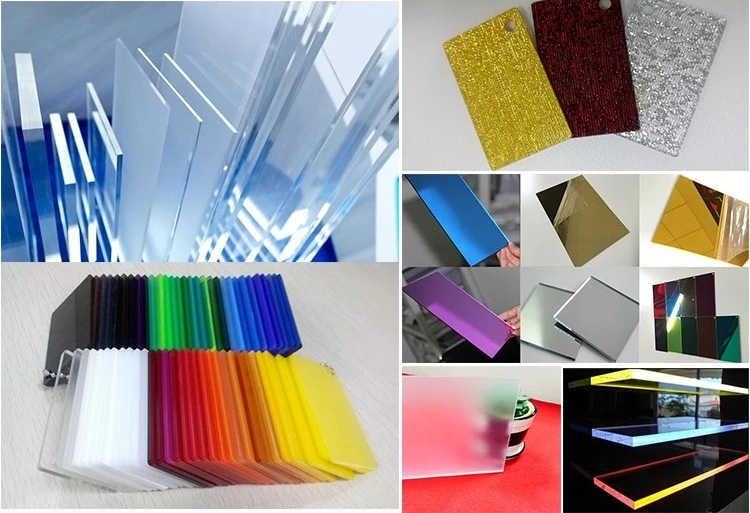 2mm 3mm 5mm 6mm 8mm Clear Acrylic Sheets Crystal PMMA Sheets
