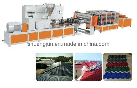 Plastic Tile Roofing Machine PVC Corrugated Roofing Sheet Insulation Roofing Sheet Production Line