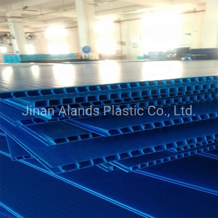 High Quality Color PP Plastic Hollow Corrugated Plastic Sheet 4*8ft