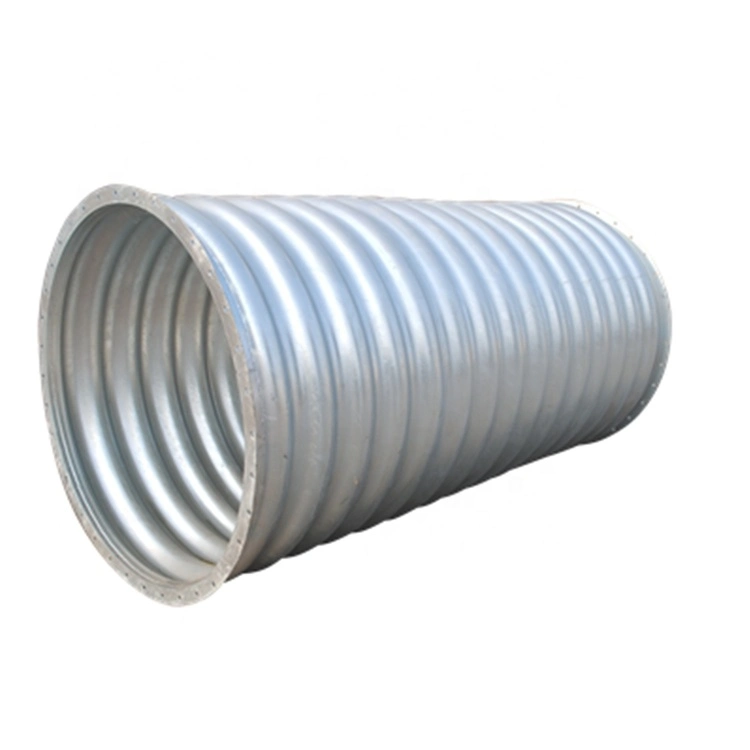 Galvanized Steel Corrugated Pipe Metal Corrugated Culvert Pipe
