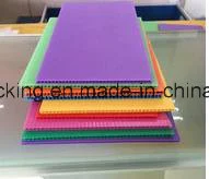 Ultrasonic Welding PP Corrugated Plastic Sheet Correx Coroplast Corflute for Box