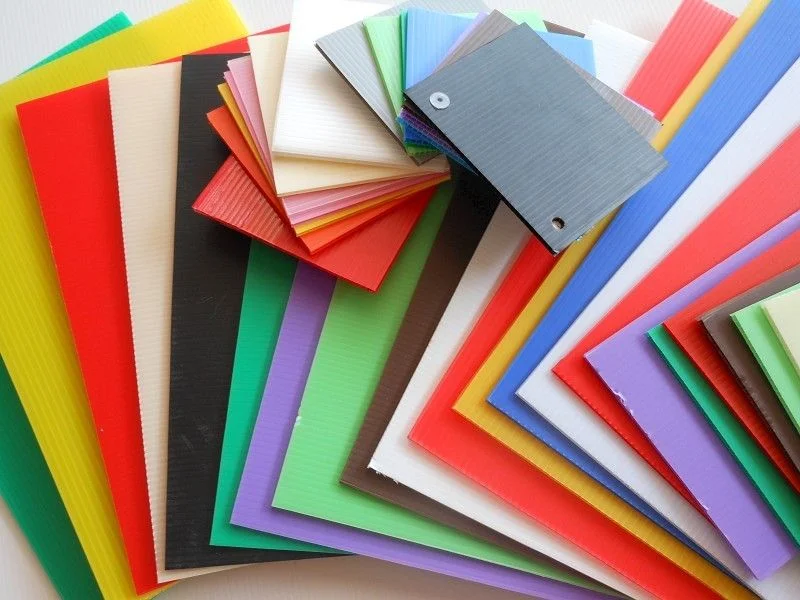 Coreflute sign 4X8 Coroplast plastic corrugated sheet at cheap price