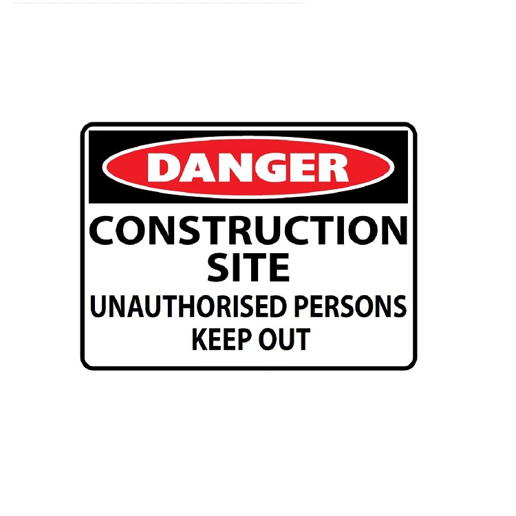 Factory Direct Safety Warning Forms and Symbols Plastic Workspace Facility Signs