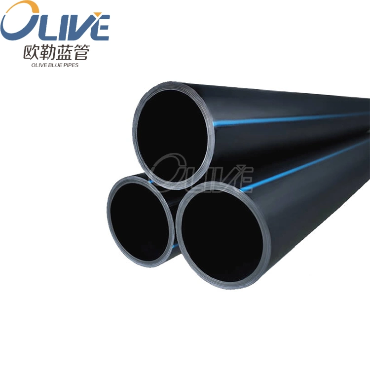 8 inch 25mm 1000mm diameter HDPE water bellows plastic 250mm PE pipe