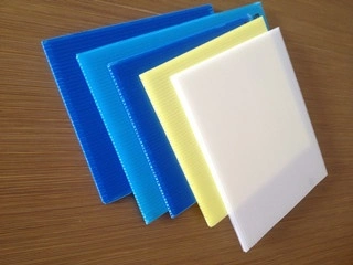 Coroplast Corflute Correx Sheet Polypropylene Corrugated Board