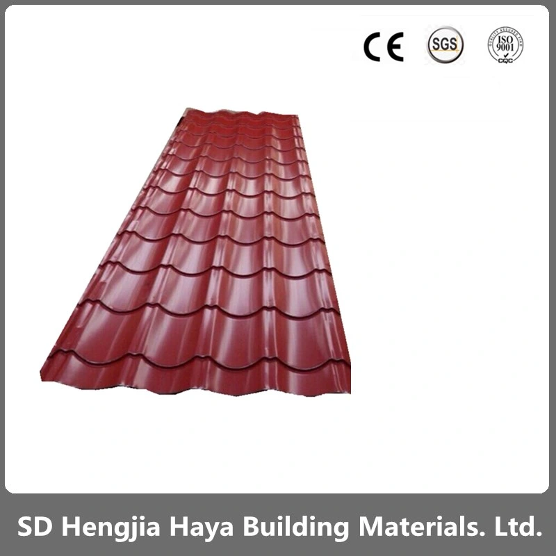 PPGI Corrugated Metal Roofing Sheet/Galvanized Steel Coil Painted Corrugated Gi Colored Roofing Sheet/Plate