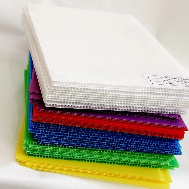 PP Polypropylene Corrugated Plastic Sheet Coroplast PP Hollow Sheet Slot