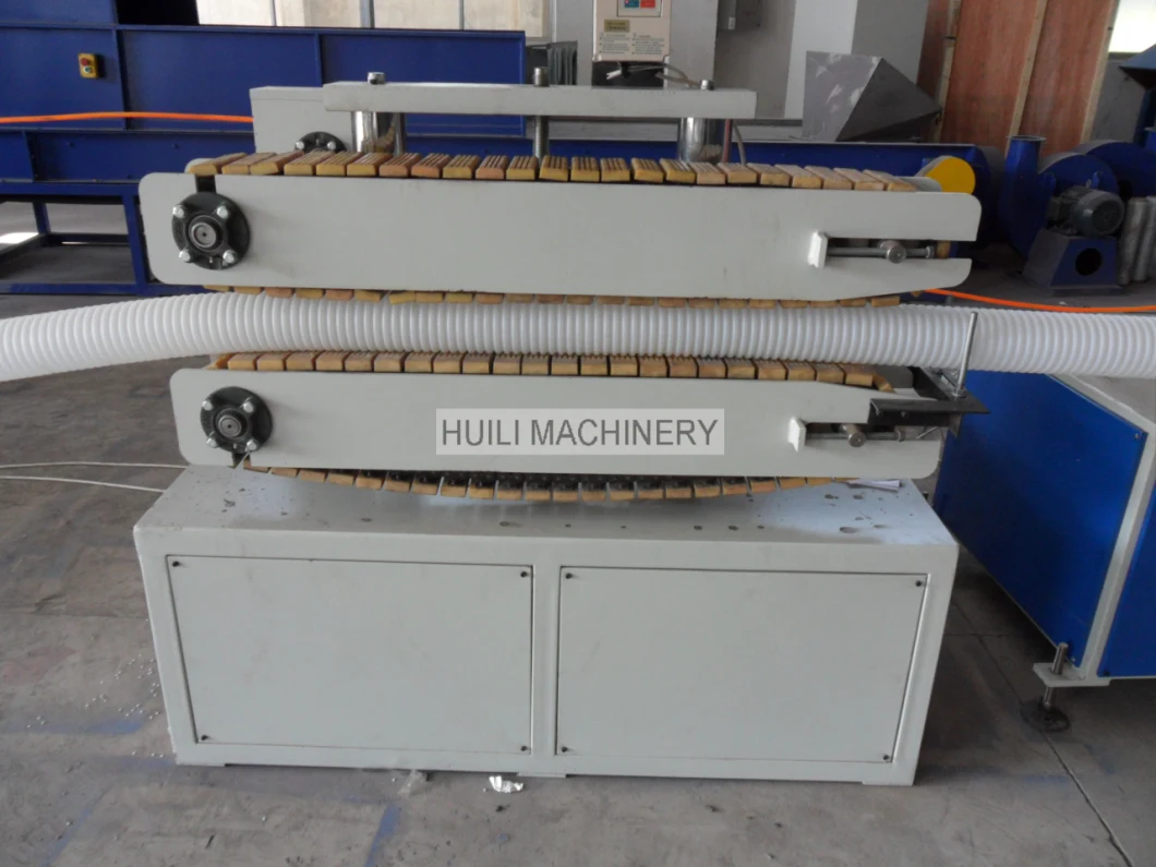 HDPE Double Wall Corrugated Drain Pipe Machinery, Water Cooling Plastic HDPE Corrugated Tube Making Machine Dwc Pipe Extrusion Machinery