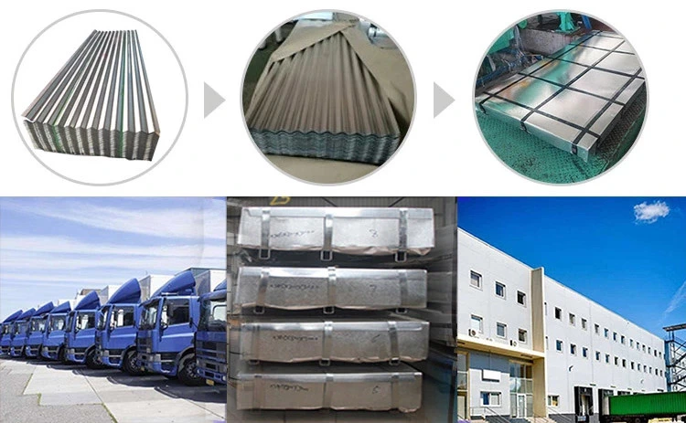 Prepainted Zinc Alloy Coated Corrugated Steel Iron Metal Roofing Sheet Corrugated Roofing Sheets in Ghana
