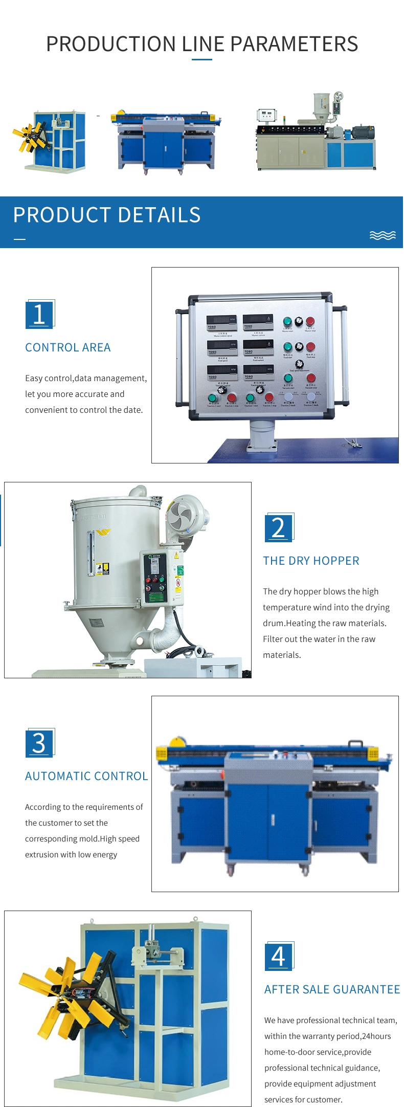 Plastic Machinery Plastic Machine Skr Plastic Corrugated Pipe Extrusion Line Extrusion Machinery Extruder