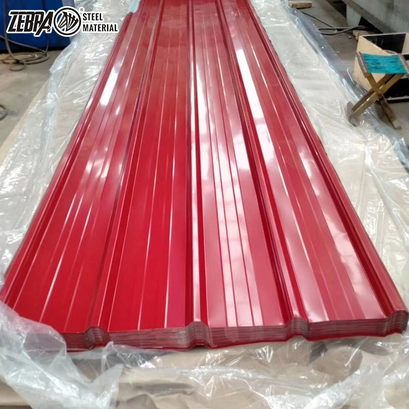 PPGI Coils Corrugated Metal Roof Sheet Galvalume/Galvanized Corrugated Steel Roof Sheet