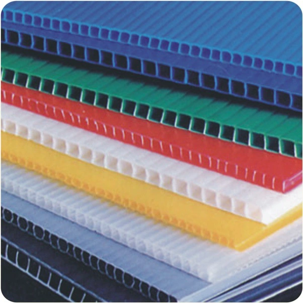 Coreflute sign 4X8 Coroplast plastic corrugated sheet at cheap price