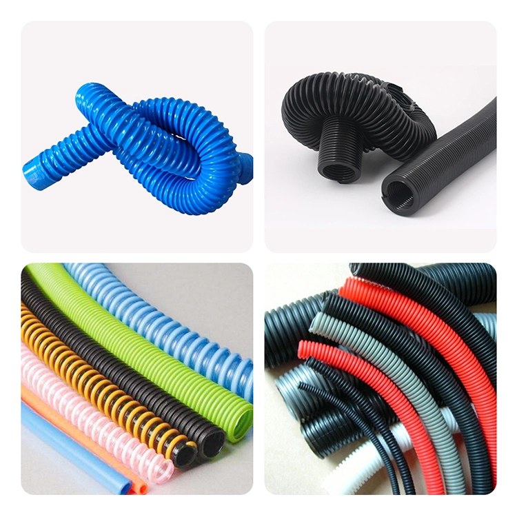 Plastic Machinery Plastic Machinery Skr Plastic Corrugated Pipe Extrusion Line Extrusion Machinery Extruder