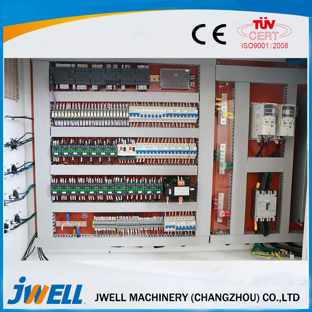 Jwell High Output Fully Automatic HDPE Pipe Corrugated Pipe Plastic Machine