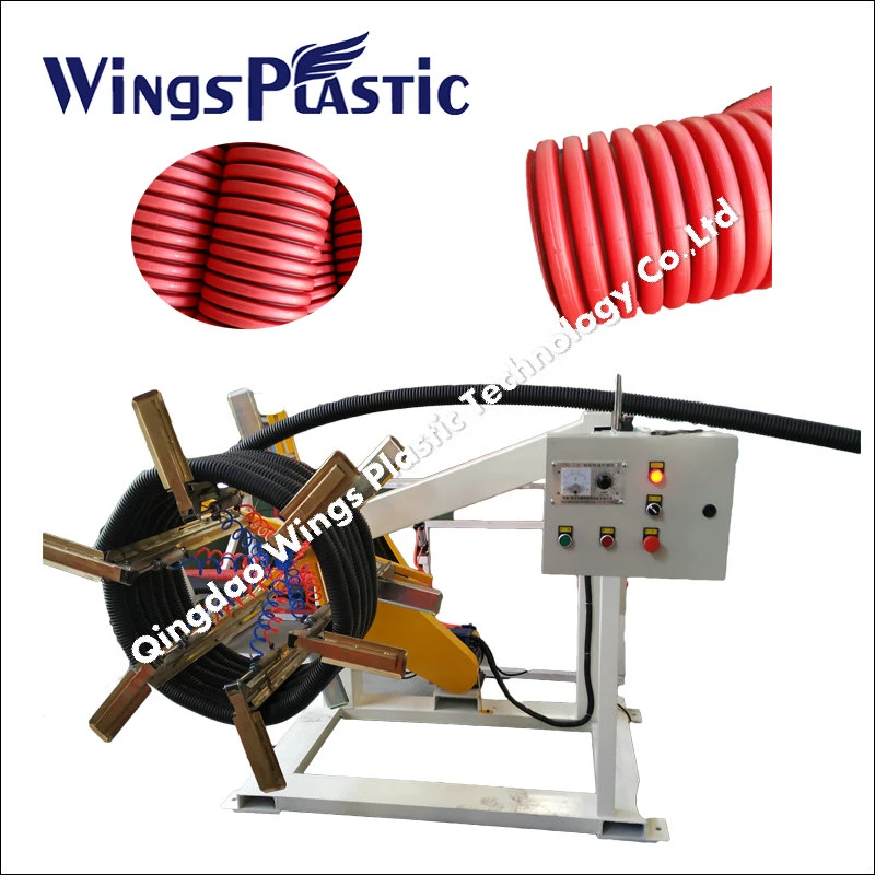 16-63mm PP PE PVC Single Double Wall Corrugated Plastic Pipe Extruder Making Machine Line