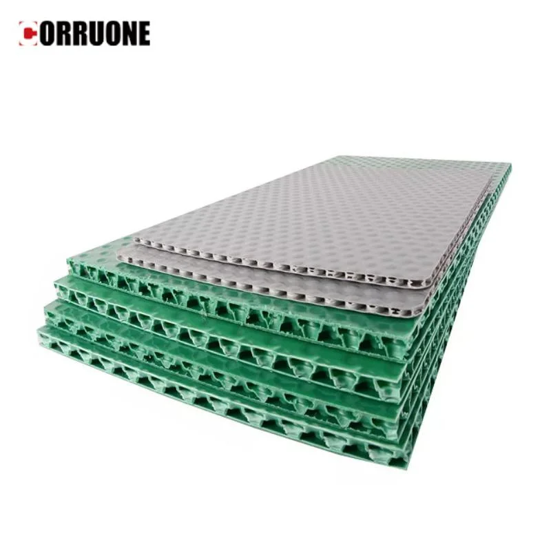 Excellent Recycled Polypropylene Plastic Corrugated Coroplast Hollow Board Honeycomb Sheet