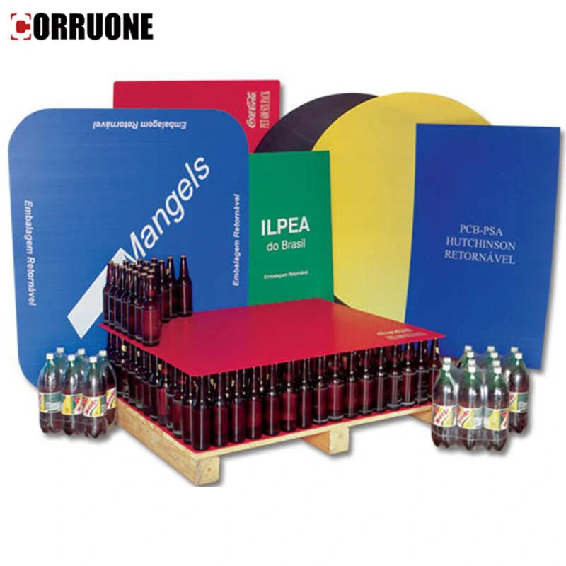 2mm 3mm and 4mm Coroplast/Cartonplast/Corrugated Plastic/PP Underlay Sheets for Bottle Separators