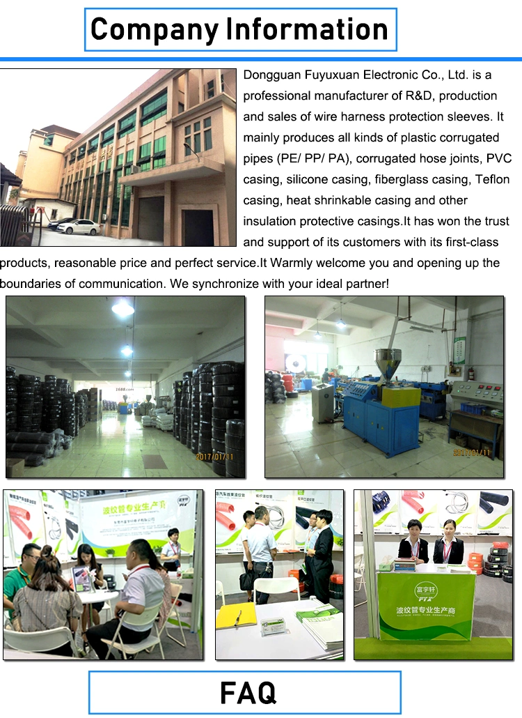 1/4 Size PA 12 Pipe Nylon Corrugated Pipe