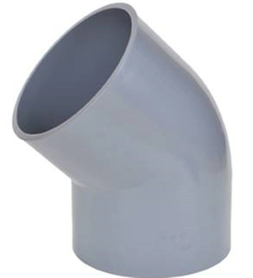 High quality plastic pipe fittings PVC pipes and fittings UPVC pressure fittings for water supply with solvent cement joints DIN standard 1.0MPa
