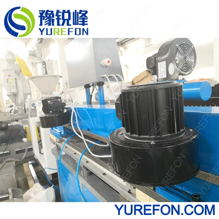 Single and double wall corrugated drainage pipe extruder, PE PVC plastic pipe making machine