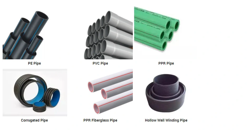 PVC Corrugated Sewage Pipe UPVC Double Wall Drainage Pipe