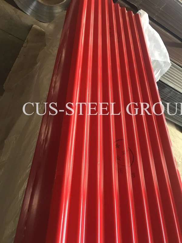 Width 665/800/900mm Zinc Coated Steel Sheets/Prepainted Galvanised Corrugated Roofing Sheets