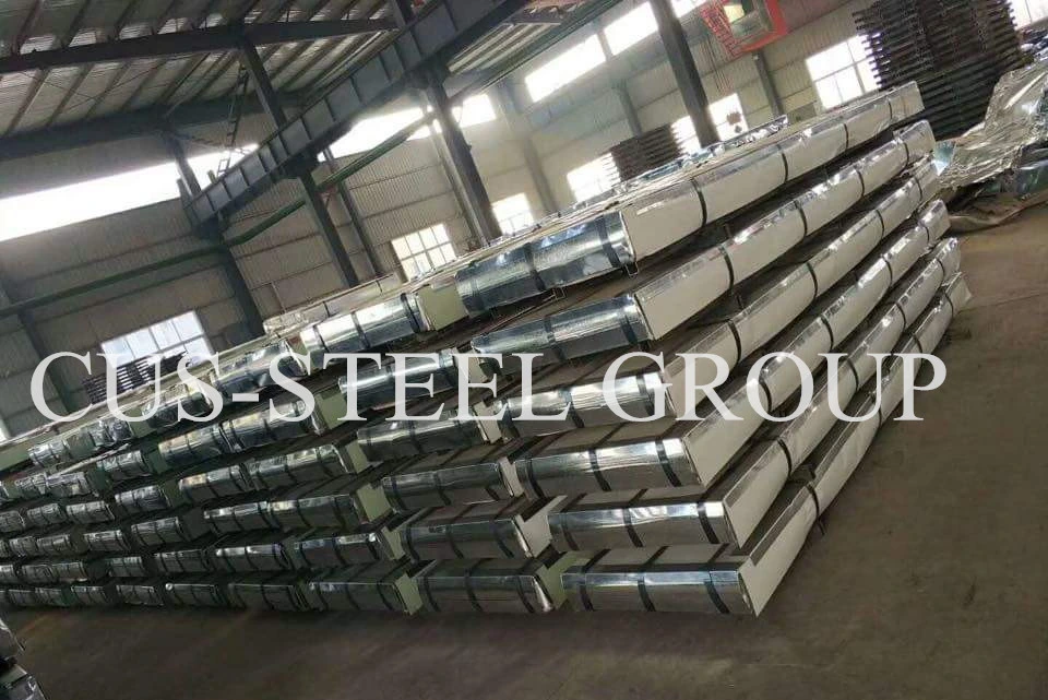 Width 665/800/900mm Zinc Coated Steel Sheets/Prepainted Galvanised Corrugated Roofing Sheets