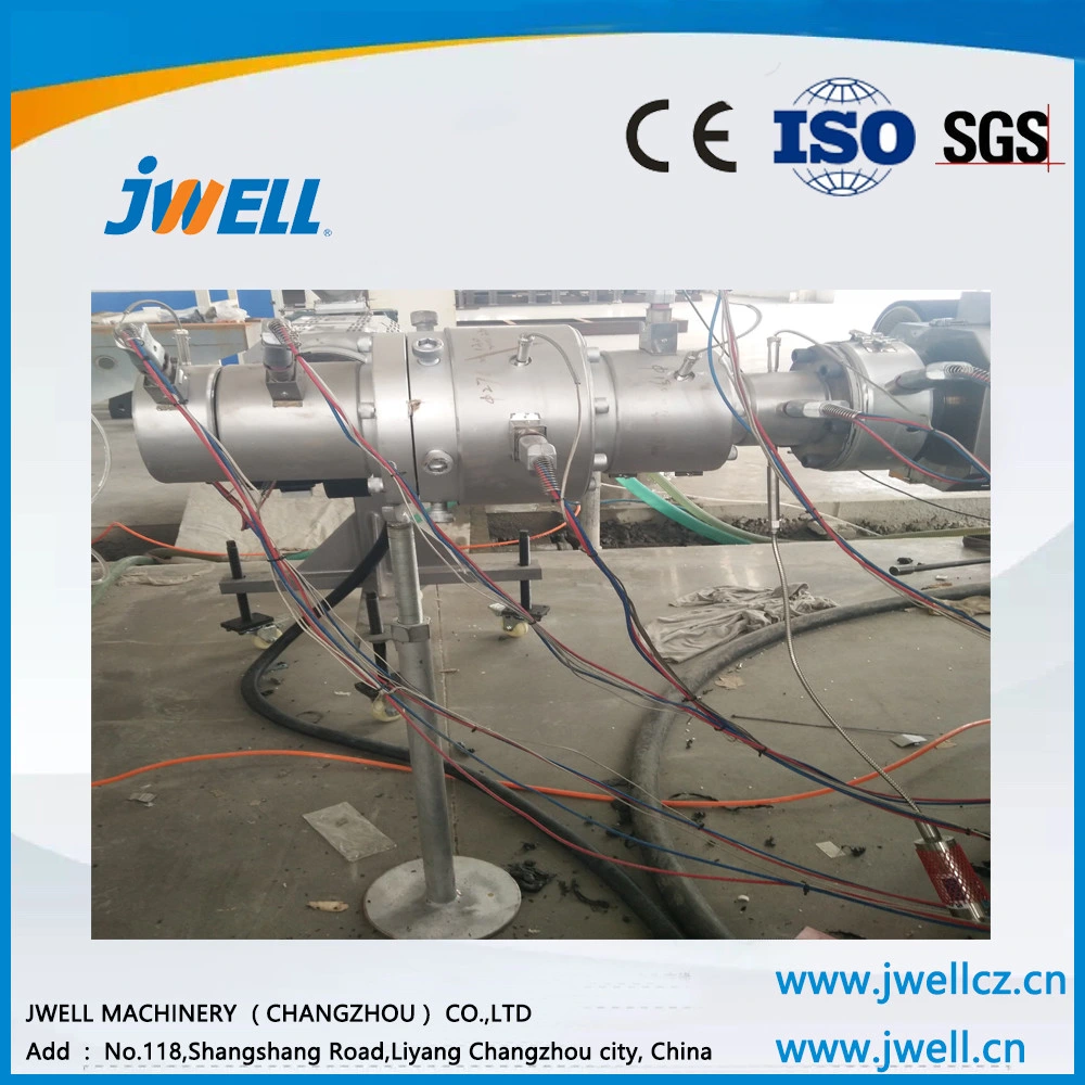 Jwell High Output Fully Automatic HDPE Pipe Corrugated Pipe Plastic Machine