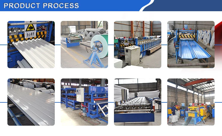 Construction Roof Corrugated Steel Sheet / Zinc Coated Roofing Metal / Galvanized Corrugated Steel Sheet for Roofing